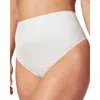 Spanx Women's Shaping Satin Mid-rise Brief In White