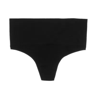 Spanx Womens Shaping Thong Shaping Panty In Black