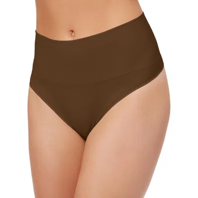 Spanx Womens Shaping Thong Shaping Panty In Multi