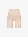 Spanx Womens Soft Nude Everyday Shaping High-rise Stretch-woven Shorts In Nude (lingerie)