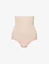 Spanx Womens Soft Nude Everyday Shaping High-rise Stretch-woven Shorts In Soft Nude
