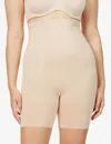 Spanx Womens Soft Nude Oncore High-waist Mid-thigh Stretch-jersey Shorts In Soft Nude