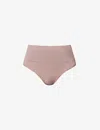 Spanx Womens Shape™ Extraordinary Thong Cafe Au Lait In Brown