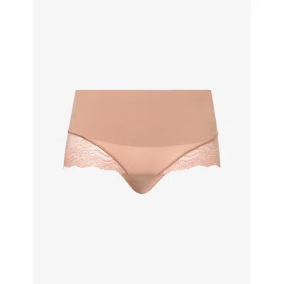 Spanx Womens Supersmooth™ Undie-tectable® Stretch-woven Brief Cinnamon Xs