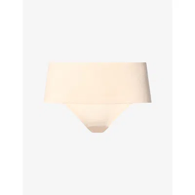 Spanx Womens Supersmooth™ Undie-tectable® Supima Cotton Thong Toasted Coconut Xl