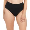 Spanx Womens Thong Slimming Shaping Panty In Very Black