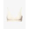 Spanx Bra-lelujah Womens Unlined Full Coverage Bralette In Neutral