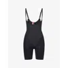 Spanx Womens Very Black Sculpt™ Gofigure Open-bust Mid-thigh Bodysuit