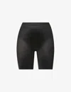 Spanx Thinstincts 2.0 Mid-thigh Shorts In Very Black