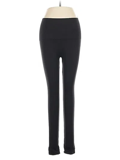Pre-owned Spanx Yoga Pants In Black