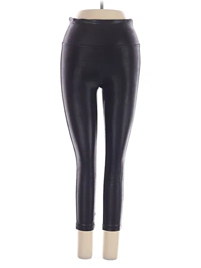 Pre-owned Spanx Yoga Pants In Black