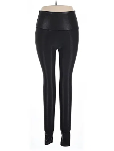 Pre-owned Spanx Yoga Pants In Black