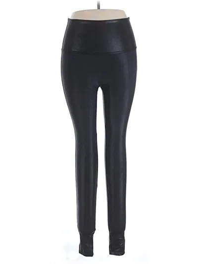 Pre-owned Spanx Yoga Pants In Black