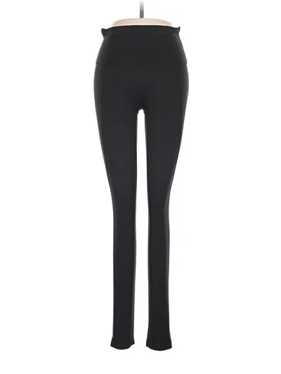 Pre-owned Spanx Yoga Pants In Black