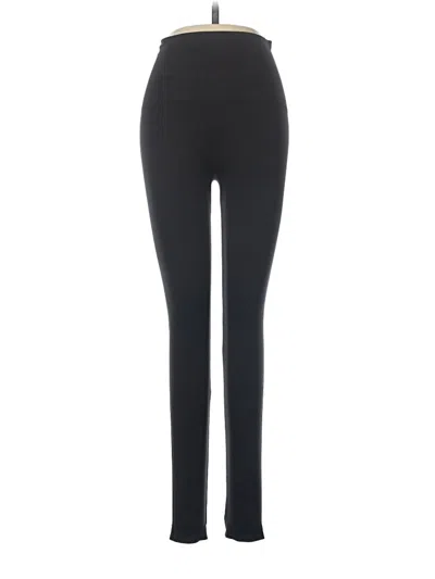 Pre-owned Spanx Yoga Pants In Black