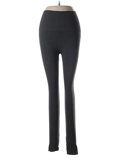 Pre-owned Spanx Yoga Pants In Gray