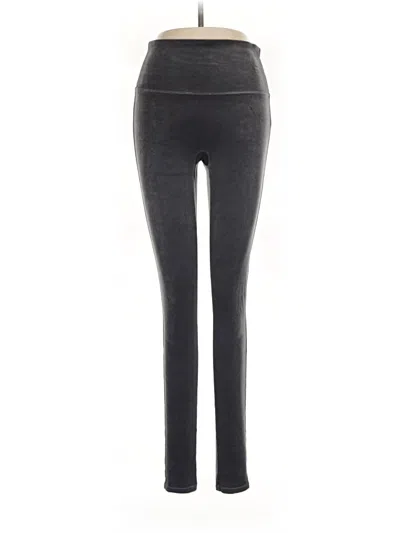 Pre-owned Spanx Yoga Pants In Gray