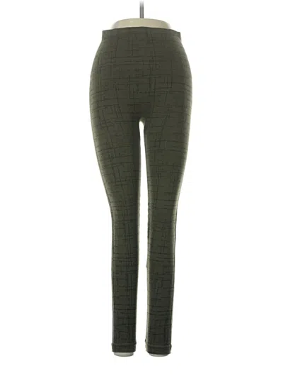 Pre-owned Spanx Yoga Pants In Green