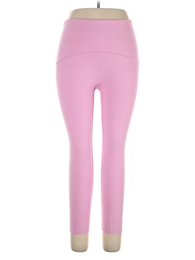 Pre-owned Spanx Yoga Pants In Pink