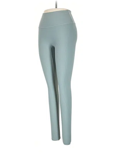 Pre-owned Spanx Yoga Pants In Teal