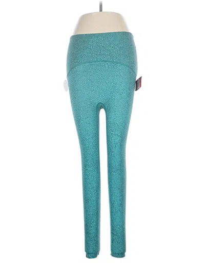 Spanx Yoga Pants In Teal