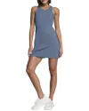 Spanx Zip Front Dress In Blue