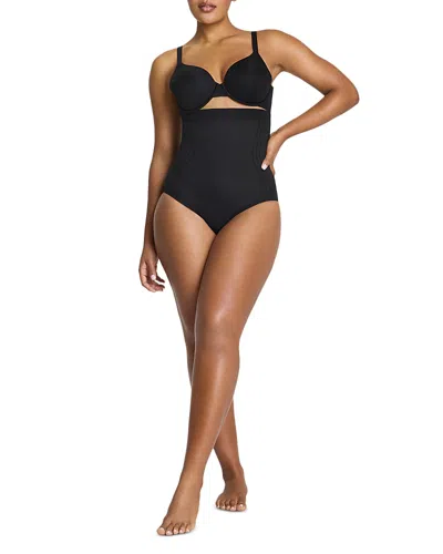 Spanx Sculpt Go Figure High Waisted Brief In Black