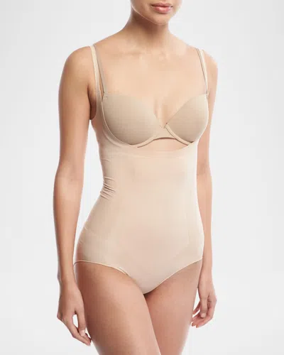 SPANX SPANXSCULPT ONCORE OPEN-BUST BRIEF BODYSUIT,PROD198480560
