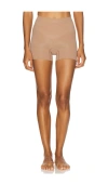 Spanx Sculpt Seamless Power Shorty In Brown