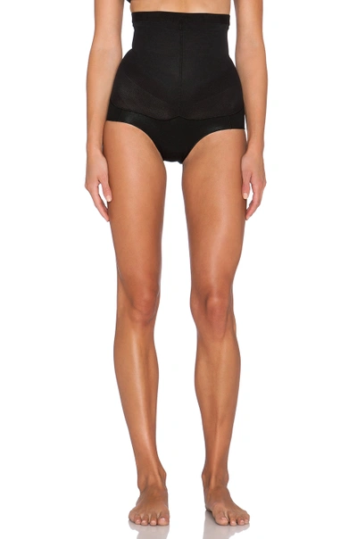 Spanx Sculptâ¢ Seamless Power High-waisted Brief In Black