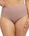 Spanx Shape Invisible Cotton Brief In Cafe Au Lait