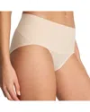 Spanx Smooth Undie-tectable Natural Waist Brief In Brown