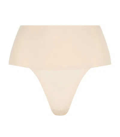 SPANX SPANXSUPERSMOOTH UNDIE-TECTABLE THONG - LIGHT CONTROL