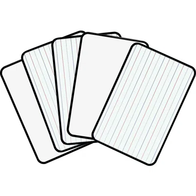 Sparco Dry-erase Lap Boards - 11" (0.9 Ft) Width X 8" (0.7 Ft) Height - White Surface - Plastic Frame - Rec