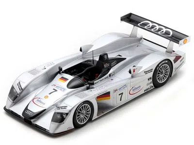 Spark Audi R8 #7 Christian Abt - Michele Alboreto - Rinaldo Capello "audi Sport Team Joest" 3rd Place "24 In White
