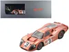 Spark Ford Gt40 Mk Iv #3 Mario Andretti - Lucien Bianchi "24 Hours Of Le Mans" (1967) With Acrylic Display