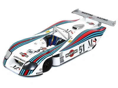 Spark Lancia Gr6 #51 Michele Alboreto - Teo Fabi - Rolf Stommelen "martini Racing" "24 Hours Of Le Mans" ( In White