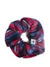 Spark Le Monde Check-pattern Scrunchie In Red