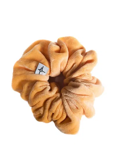 Spark Le Monde The Rita Large Hair Scrunchie In Orange