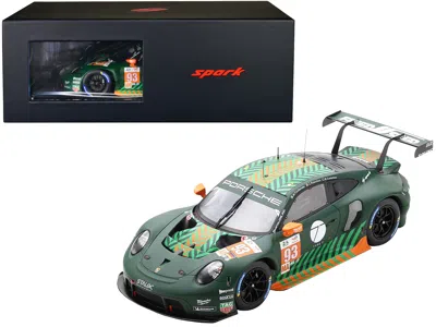 Spark Porsche 911 Rsr-19 #93 Michael Fassbender - Matt Campbell - Zacharie Robichon "proton Competition" G In Green