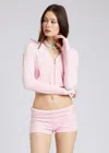 Sparkl Chloe Tracksuit Shorts In Pink
