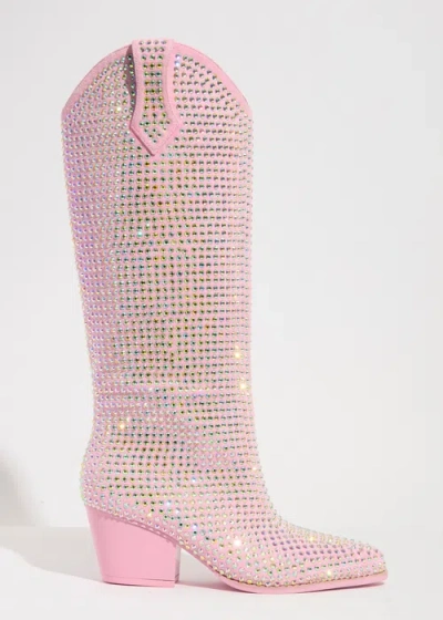 Sparkl Delilah Boot In Pink