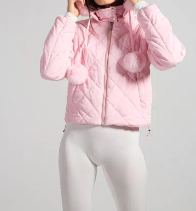 Sparkl Fairy Couture Coco Puffer Coat In Pink