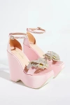 Sparkl Gabriella Butterfly Platform Heel In Pink, Women's At Urban Outfitters In Pink