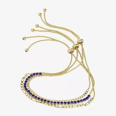 Sparkle Allure Birthstone Womens Red Crystal Bracelet Set