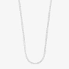 Sparkle Allure Womens Cubic Zirconia Pure Silver Over Brass 16 Inch Tennis Necklace In Silver