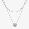 Sparkle Allure Womens Necklace Set In Metallic