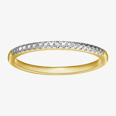 Sparkle Allure Womens White Diamond Accent Delicate Band In Transparent