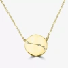 Sparkle Allure Zodiac Coin Womens Crystal 14k Gold Over Brass Round 16 Inch Pendant Necklace In Gold