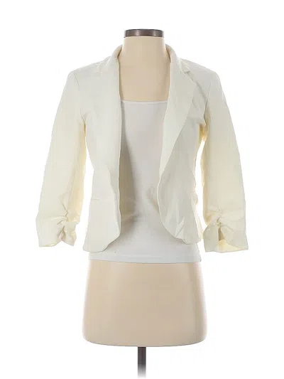 Pre-owned Sparkle & Fade Blazer Jacket In White